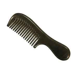 Peine de cuerno de búfalo de alta calidad con mango de nailon de acero Artesanía a un precio económico para uso doméstico de salón personalizable con logotipo - Product Image 2