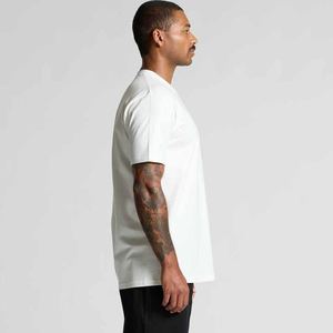 Top vente en gros qualité coton été T-shirt hommes couleur unie Design col rond T-shirt décontracté classique vêtements pour hommes SI-MTS-028 - Product Image 5