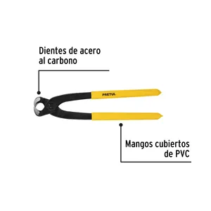 Pretul 9 'pinze aggraffatura in acciaio portatile Nylon rame con manico in plastica con 6 unità OEM personalizzabile