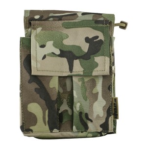Funda para Bloc de Notas, Bolsa Administrativa MOLLE, Cubierta para Cuadernos de Campo, Negra, Talla Única, Cordura, Porta Bloc de Notas A6, Estuche para Mapas BTP - Product Image 3