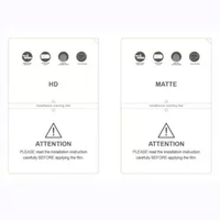 Protecteur d'écran HD mat et soyeux pour tout téléphone mobile, offre spéciale
