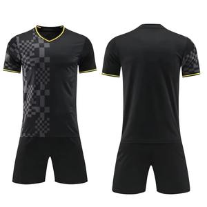 Tenue de football d'équipe, maillot de football personnalisé, conception OEM ODM, ensemble de vêtements de sport pour hommes et enfants, 100% polyester, léger, séchage rapide - Product Image 3