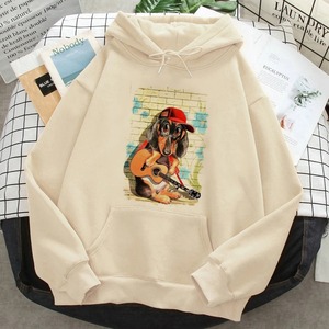 Sweats à capuche de haute qualité sweats à capuche teckel femmes haut à manches longues 90s anime sueur y2k pull vêtements femme anime chemise à capuche - Product Image 4