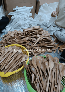 Juego de cubiertos de bambú reutilizable/Juego de cubiertos de bambú ecológico Cuchara de bambú Logotipo personalizado Hecho en Vietnam - Product Image 4