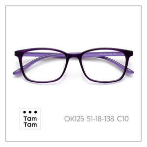 TamTam Excelentes Monturas Ópticas Cuadradas Unisex C21 TR90 con Protección Anti-Luz Azul, Montura Completa, Ligeras, EMS Grilamid TR105 - Product Image 5
