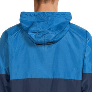 Concevez votre propre veste coupe-vent décontractée à capuche d'hiver, unie, écologique, respirante pour hommes, vente en gros, faible MOQ - Product Image 5