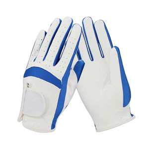 Gants de golf en cuir de mouton Cabretta Offre Spéciale pour hommes et femmes Gants de sport d'été multicolores avec sensation de confort - Product Image 4