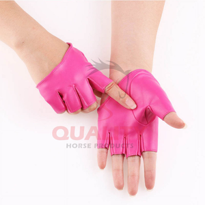 Guantes de baile en Barra para mujer con logotipo personalizado guantes de agarre poderoso de medio dedo personalizados para baile en barra con precio barato para la venta - Product Image 1