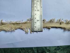 Rubans frisés pelucheux en coton sur mesure fabriqués à partir de tissus en coton recyclé pour les projets d'art et d'artisanat pour la revente - Product Image 3