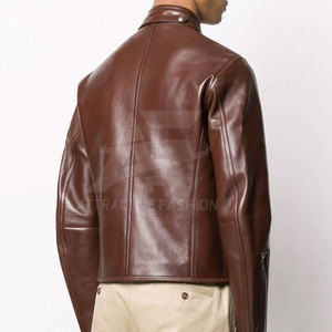 Casual Winter <b>Jacket</b> With Smooth Outdoor Style For Modern <b>Men</b> <b>Leather</b> <b>Jacket</b> Everyday Wear - Product Image 3