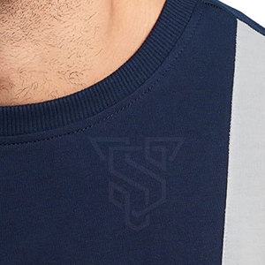 T-shirt personnalisé en coton à épaules tombantes pour hommes Taille adulte T-shirt vierge à quantité minimale de commande basse - Product Image 5