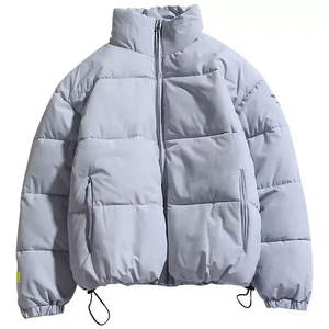 Veste polaire oversize zippée et de qualité supérieure pour hommes, doudounes d'hiver chaudes, matelassées, imperméables, de haute qualité, personnalisées - Product Image 3