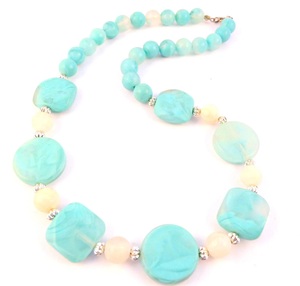 Collar de Moda para Mujer de Alta Calidad, Diseño Personalizado, Colgante de Resina con Estilo de Ángel Colorido, Joyería Navideña para Mujer - Product Image 1
