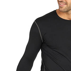 Chemises de compression en polyester pour hommes, vêtements de fitness, chemises de compression pour hommes, pour musculation - Product Image 5
