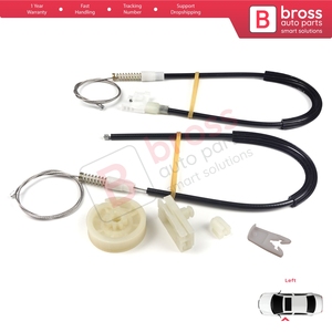 ชุดซ่อมมอเตอร์กระจกหน้าต่าง BWR298 ประตูซ้าย สำหรับรถยนต์ Megane MK1 X64 DA0/1 Coupe ปี 1996-2003 แบบ 2/3 ประตู 7700834394 - Product Image 2