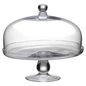 Elegante Soporte para Pastel de Vidrio con Cúpula, Perfecto para Exhibir Pasteles de Cumpleaños, Bodas, Cupcakes y Postres en Casa - Product Image 6