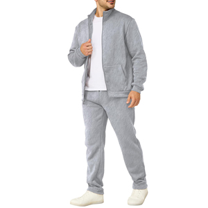 Ensemble de survêtement pour hommes de qualité supérieure, taille plus, respirant, décontracté, pour l'hiver, pour les athlètes et les séances de gym - Product Image 1