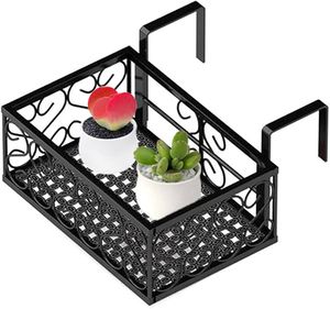 Panier suspendu polyvalent pour plantes, décoration murale en métal, crochets pour lanterne pour plantes de jardin, fleurs. - Product Image 3