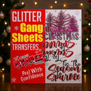 Feuilles de transfert DTF à paillettes haute résolution 22''x13'' – Feuilles de transfert et film de haute qualité pour usages décoratifs - Product Image 3