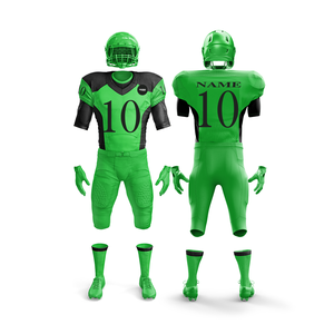 Uniforme de Fútbol Americano Moderno Personalizado |   Uniforme de Fútbol con Camiseta y Pantalones |   Ropa Deportiva Transpirable de Poliéster - Product Image 2