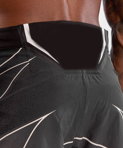 Short de sport d'été pour hommes Pantalon de fitness extensible Longueur genou Coupe-vent Durable Réversible Maternité pour adultes de toutes tailles - Product Image 2