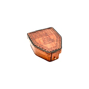 Brújula Náutica Antigua de Latón Spencer Co. de Londres con Lente Prismática, Estuche de Cuero y Lupa para Leer Mapas Antiguos, Ideal para Campamento - Product Image 5