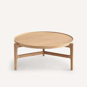 Mesa de Centro Moderna de Madera Maciza de Alta Durabilidad |   Mesa de Centro Hecha a Mano con Forma Personalizada para Uso en Hogar, Oficina y Hotel - Product Image 5