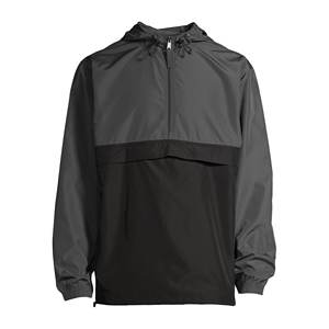 Veste coupe-vent à demi-zip pour homme, légère et flexible, idéale pour les aventures en plein air, tissu extensible - Product Image 1