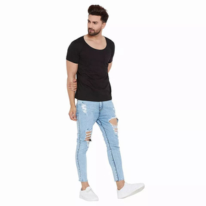 Camiseta Oversize de Algodón 100% de 280g, Hombros Caídos, Tallas Grandes, con Serigrafía de Logotipo Personalizado, Unisex para Hombre - Product Image 4