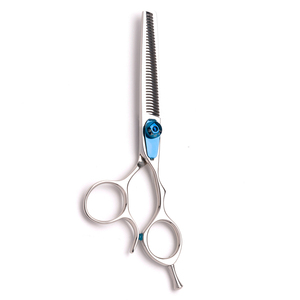 Vente en gros de ciseaux amincissants métal finition acier, coupe de cheveux polonaise ciseaux amincissants ciseaux de salon de coiffure avec vis réglable - Product Image 6