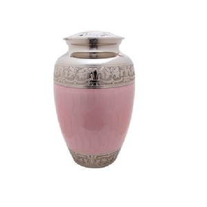 Urne funéraire en laiton commémorative pour cendres humaines Meilleure vente urne adulte pour fournitures funéraires d'Inde - Product Image 6