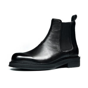 Botas de Piel de Oveja Marrón de Lujo por Encima de la Rodilla con Superficie Impermeable y Forro Antideslizante para Clima Frío y Uso Formal - Product Image 1