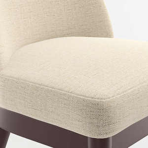 Modern Luxury Dining <b>Wooden</b> <b>Chair</b> Strong Fabric for Home Restaurant Hotel School Mall Villa Entry Leisure Japanese Style - Product Image 3