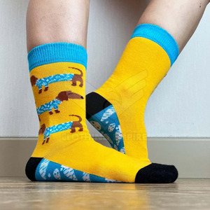 Calcetines Largos Casuales de Invierno para Hombre, de Algodón/Lana Suave, Color Sólido, Cómodos de Usar - Product Image 6