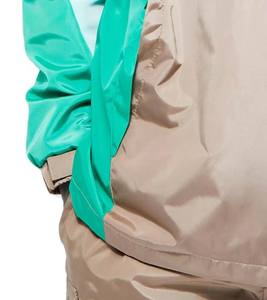 ผู้ผลิตเสื้อแจ็คเก็ตกันลมสไตล์สตรีทแวร์สำหรับผู้ชาย เสื้อแจ็คเก็ตกันน้ำ รับทำโลโก้ เสื้อฮู้ดแบบซิปครึ่งตัว เสื้อกันลม - Product Image 5