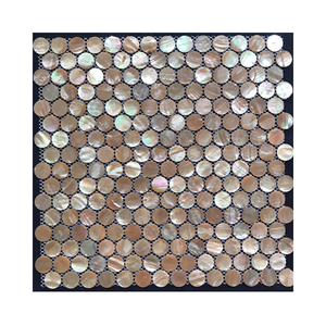 Hojas de mosaico de nácar pulidas para una decoración elegante al por mayor - Product Image 3