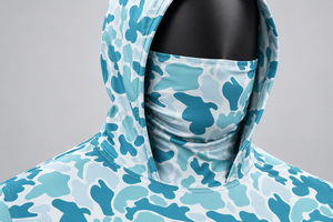 Chemise de pêche camouflage pour garçons, protection UV UPF 50, respirante, séchage rapide, imprimé numérique, Spandex/Polyester, vêtements de performance pour l'extérieur - Product Image 5