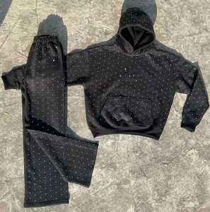 Ensemble de survêtement unisexe de haute qualité personnalisable avec logo personnalisé et design unique, ensemble de jogging - Product Image 5