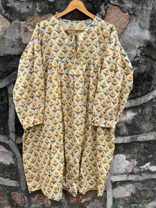 Collection de robe longue faite à la main robe de mariage indien robe de soirée en coton biologique robe haut robe vêtements pour femmes robe Bikini de plage - Product Image 6