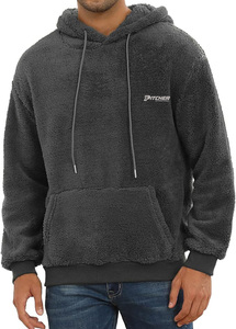 Sudadera con Capucha Unisex de Forro Polar con Forro de Sherpa, Sudadera Informal con Capucha - Product Image 2