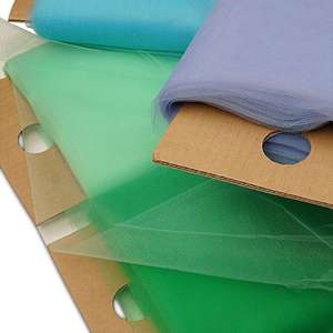 Tul de Poliéster de Color Económico en Rollos, Precio de Fábrica - Product Image 1