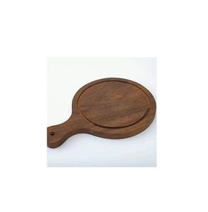Planche à découper à pizza en bois de manguier rustique et durable avec poignée Planche de service à pizza faite à la main Fournisseur en gros - Product Image 2