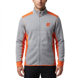 Veste de sport respirante pour homme, fermeture éclair intégrale, athlétique, course à pied, entraînement, légère, veste de survêtement, vêtements de performance décontractés pour l'extérieur - Product Image 3