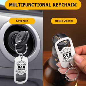 Juego de Vasos de Cerveza de 15 oz, Regalo para el Día del Padre con Posavasos de Bambú y Abridor de Botellas - Product Image 6