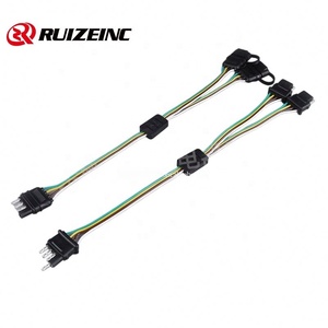 製品4プラグインソケット車1ドラッグ2ケーブル米国トレーラープラグ販売 - Product Image 2