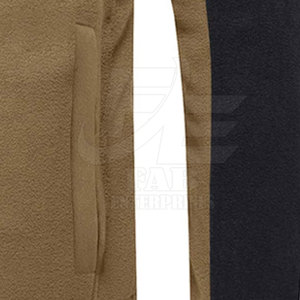 Veste polaire zippée sur mesure pour homme, respirante, écologique, légère, pour la saison hivernale, service OEM, faible MOQ - Product Image 6