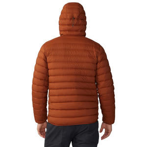 Veste en duvet pour homme, résistante à l'eau, chaude, avec options de couleurs, tailles, logos personnalisés et de fabrication OEM ODM - Product Image 4