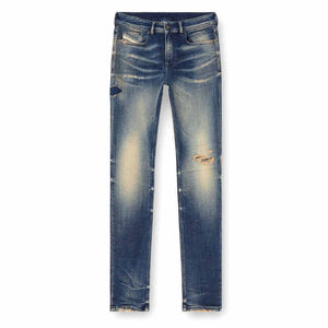 Pantalones Vaqueros de Mezclilla para Hombre, a la Moda, Cómodos, Ajustados, de Corte Regular, Elásticos, Clásicos, Duraderos, Informales, Servicio OEM - Product Image 4