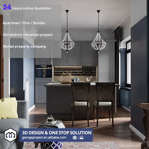 Ẩm Thực Hoàn Chỉnh Đồ Nội Thất Nhà Bếp Bằng Gỗ Tủ Bếp Thiết Lập Với Lưu Trữ Đảo Và Truy Cập Mexico Trang Trí Nội Thất Dự Án - Product Image 2