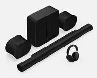 Ensemble Immersif - Barre de son Arc Ultra, Subwoofer Sub 4 et Paire d'enceintes sans fil Era 300
